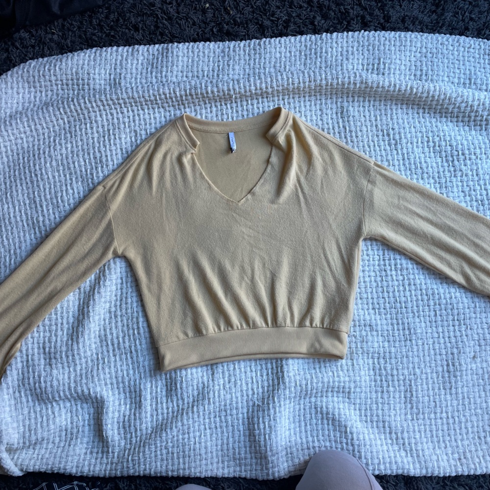 Yellow long sleeve